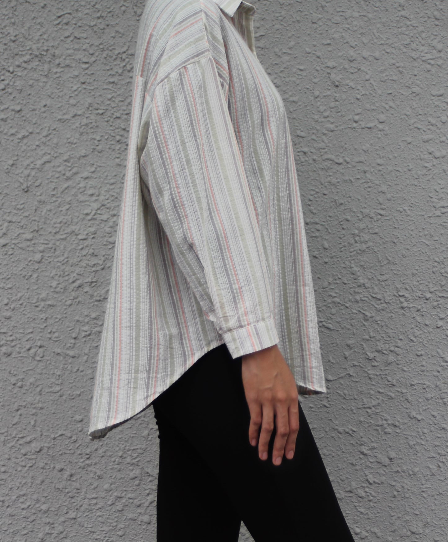 Woman Stripe Blouse
