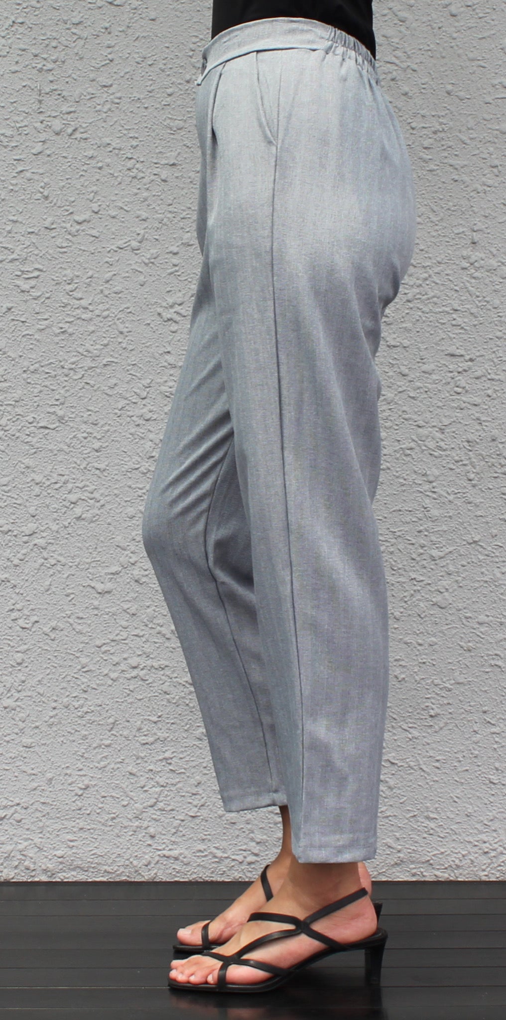 Woman Textured Working Pant